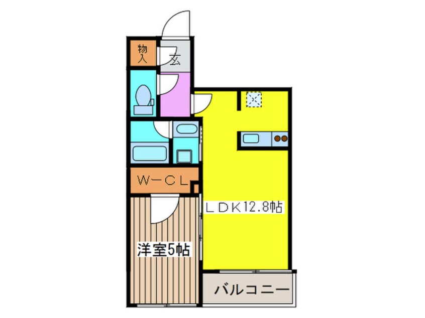 間取図 KDX大伝馬レジデンス