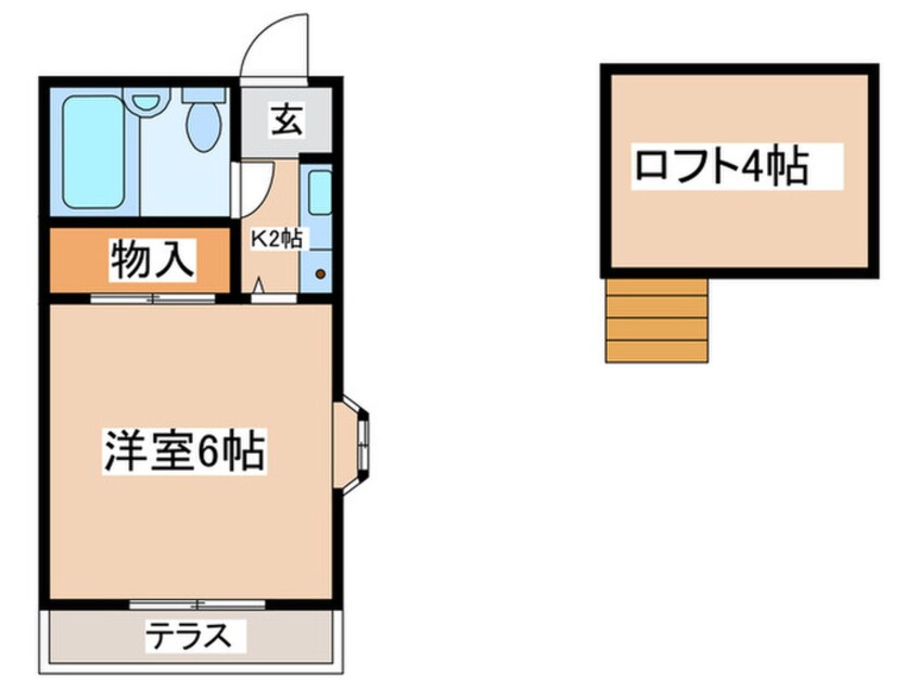 間取図 清瀬ブルーハイム