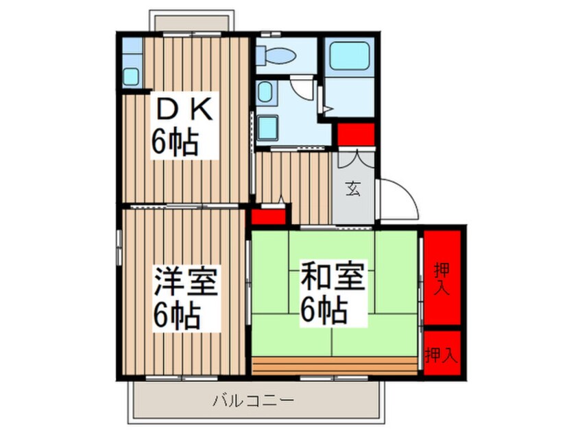 間取図 セルフィーユ