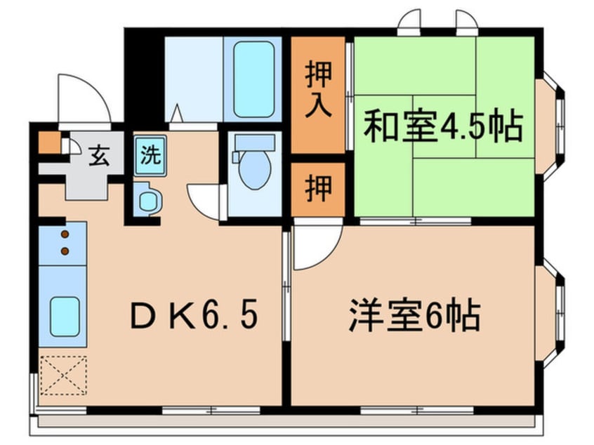 間取図 渡辺ビル