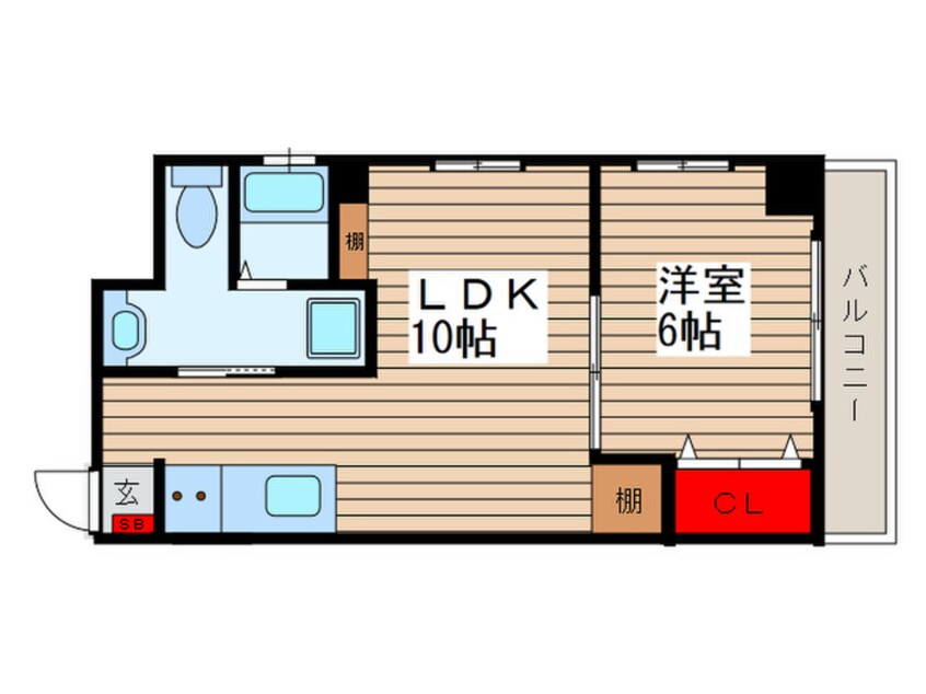 間取図 第二ママダビル