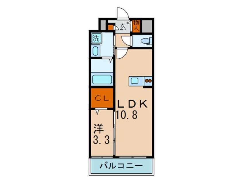 間取図 プライムアーバン千駄木