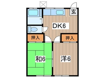間取図 第２泉荘