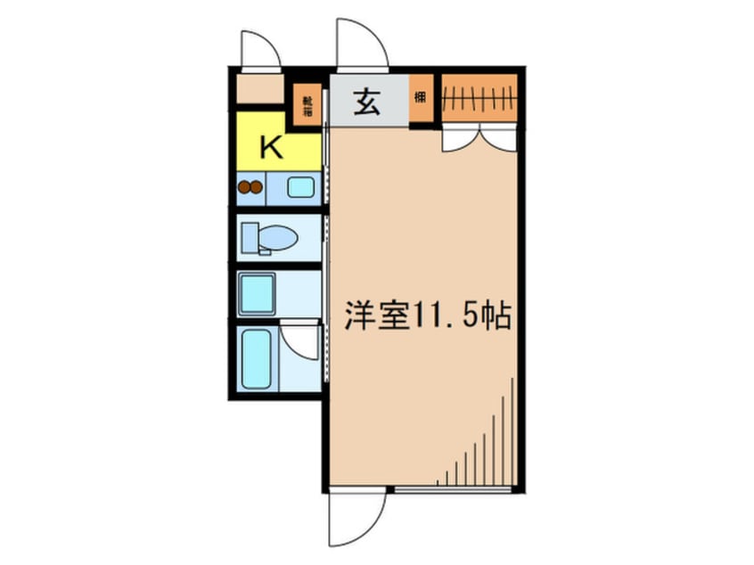 間取図 ＨＯ三鷹