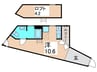 SAKAMURA HOUSE 1Rの間取り