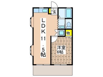 間取図 ロイヤルハイム吉原