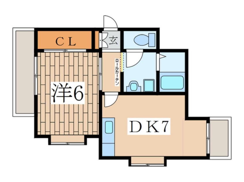 間取図 メゾン大岡台