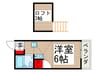 フラワーハイツ青葉台Ｂ 1Rの間取り