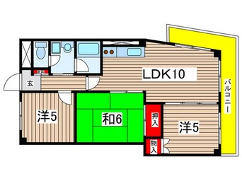 間取図 サザン稲城