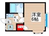 フィガロ館 1Kの間取り