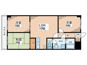 間取図 カサベリヤ・フジ（303）