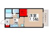 クリ-ンビレッヂA 1Kの間取り