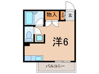 間取図 サウスヒルズ都立大