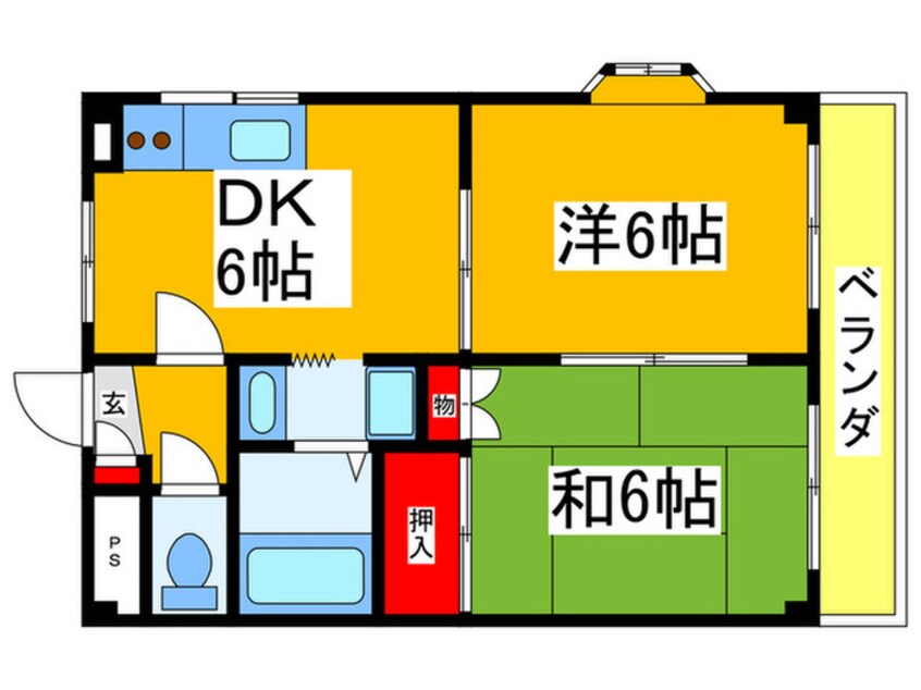 間取図 メゾン町山