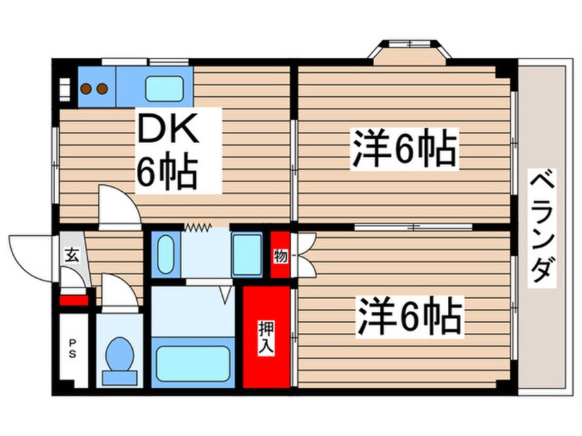 間取図 メゾン町山