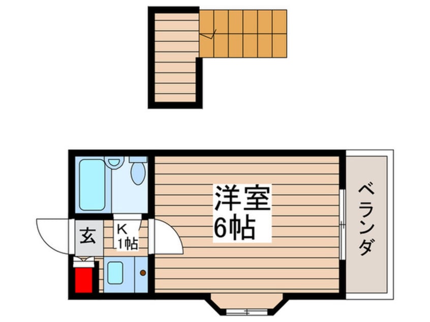 間取図 ジュネパレス津田沼第３