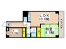 Ｂｅｅハイム 1LDK+Sの間取り