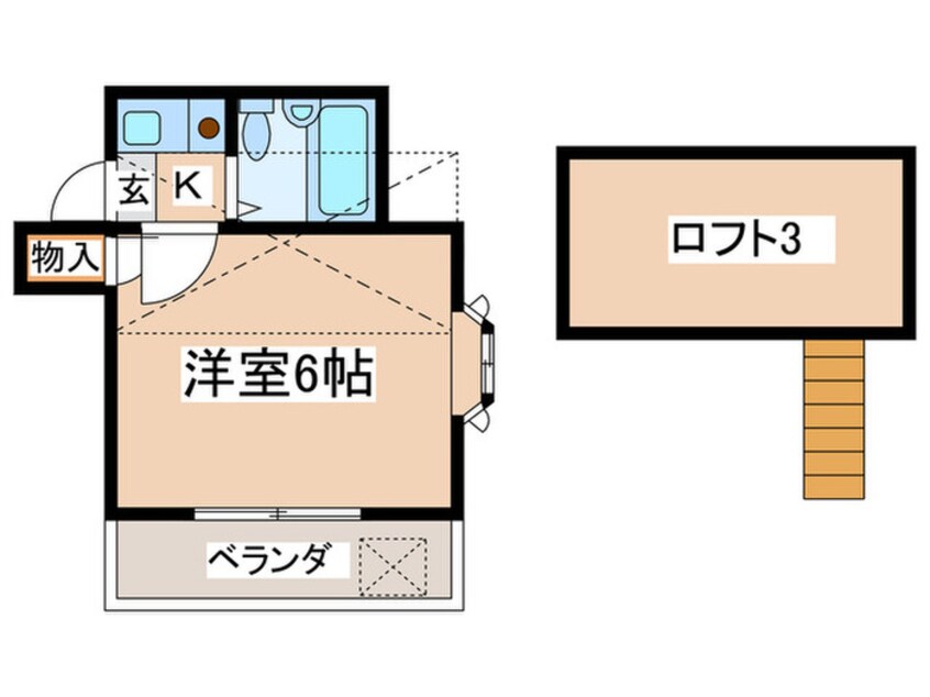 間取図 湘南リバ－サイドハイツ