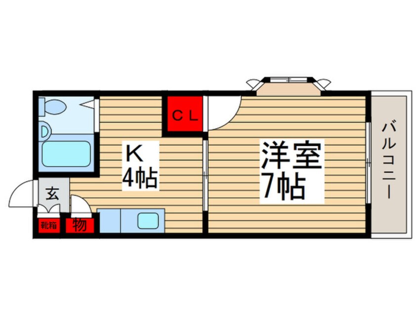 間取図 メゾン・ド・エモック