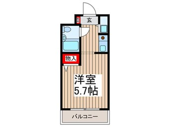 間取図 プラティーク町屋