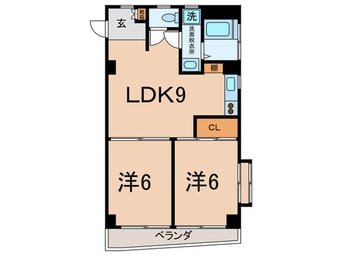 間取図 東山マンション