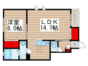 間取図 ガーデンヒルズ千葉