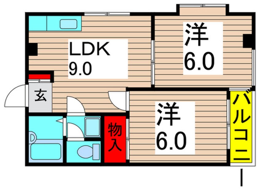 間取図 川口ビル