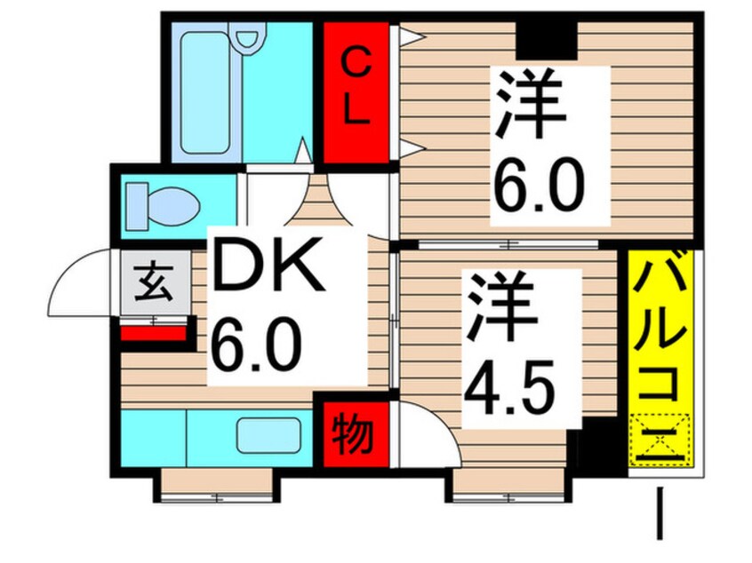 間取図 川口ビル