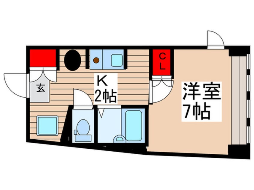 間取図 渡辺ビル