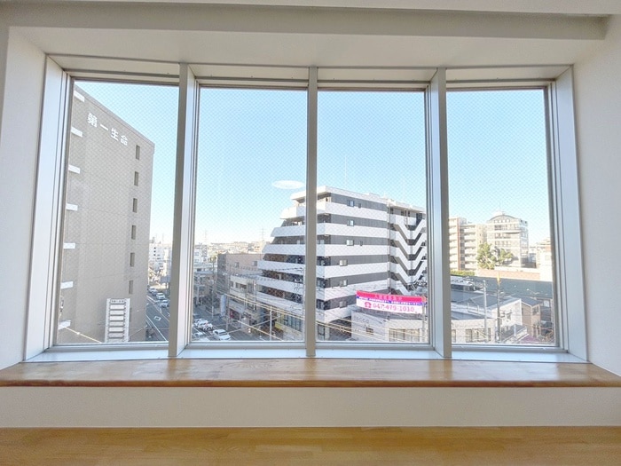 室内からの展望 渡辺ビル