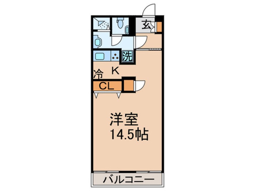 間取図 ﾘﾊﾞ-ｼﾃｨ21ｲ-ｽﾄﾀﾜ-ｽﾞ10号棟