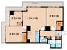 ﾘﾊﾞ-ｼﾃｨ21ｲ-ｽﾄﾀﾜ-ｽﾞ10号棟 3LDKの間取り