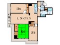 ﾘﾊﾞ-ｼﾃｨ21ｲ-ｽﾄﾀﾜ-ｽﾞ10号棟の間取図