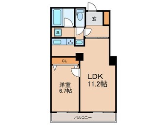 間取図 ﾘﾊﾞ-ｼﾃｨ21ｲ-ｽﾄﾀﾜ-ｽﾞ10号棟