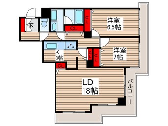 間取図 ﾘﾊﾞ-ｼﾃｨ21ｲ-ｽﾄﾀﾜ-ｽﾞ10号棟