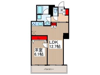 間取図 ﾘﾊﾞ-ｼﾃｨ21ｲ-ｽﾄﾀﾜ-ｽﾞ10号棟