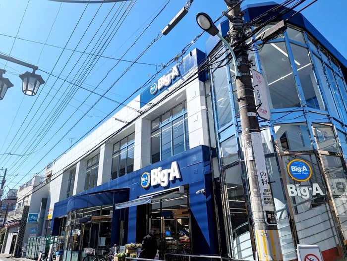 BigA(スーパー)まで160m アリビオ柳沢