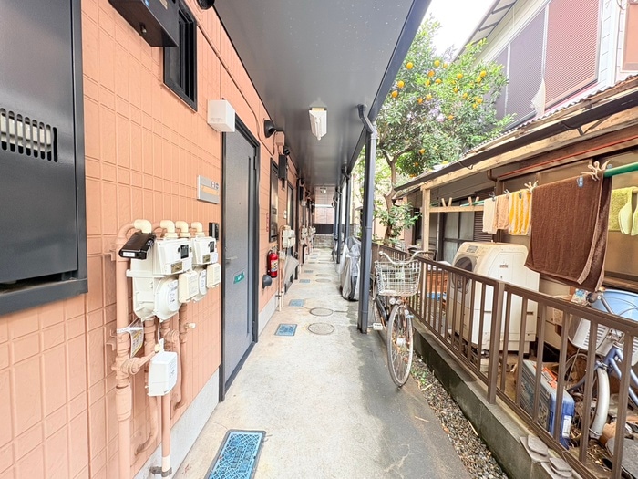 エントランス部分 パティオ元住吉