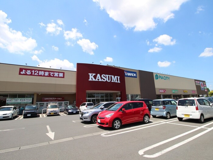 カスミふじみ野店(ショッピングセンター/アウトレットモール)まで610m 北欧ハウスヴィレッジ川越61棟