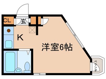 間取図 ドミトリー鎌田