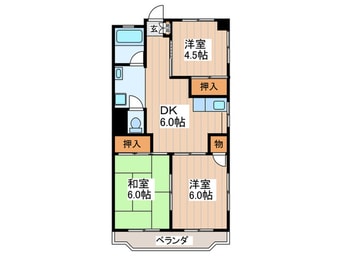 間取図 第４小金井グリーンハイム