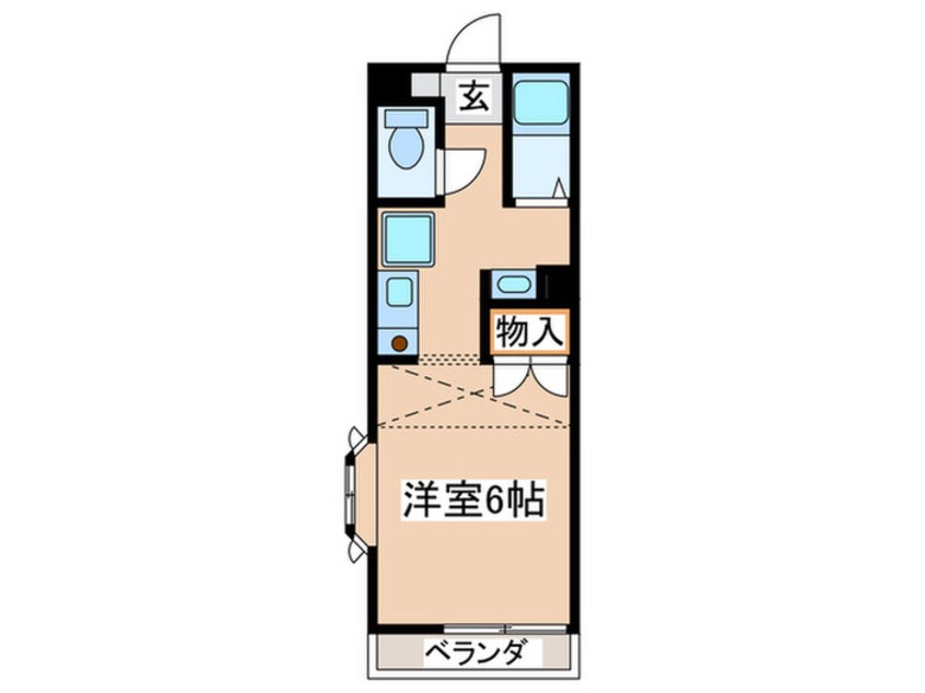 間取図 プチメゾン蛍