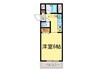 第３三信ビル 1Kの間取り