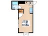 グレースハイム 1Rの間取り