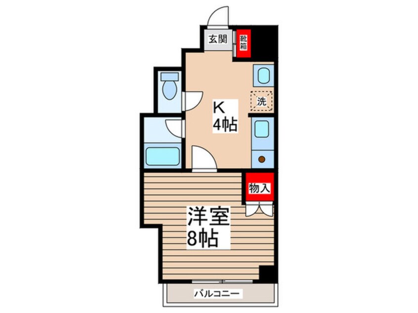 間取図 久米川グリーンコート