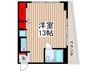 ルーチェⅡ 1Rの間取り
