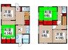 フラット市川Ⅲ 5Kの間取り