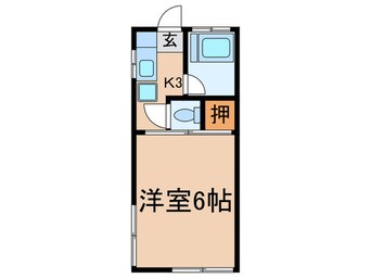 間取図 メゾンカジハラ