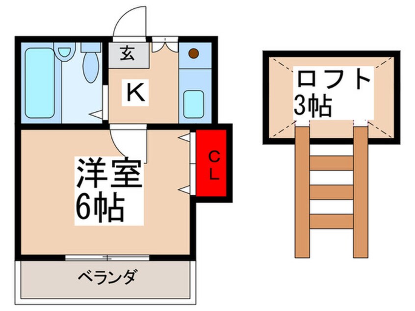 間取図 ＹＳサンライズ藤塚