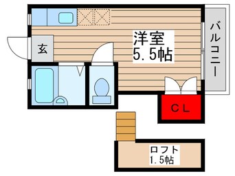 間取図 カサフロ－ラ鷺沼台